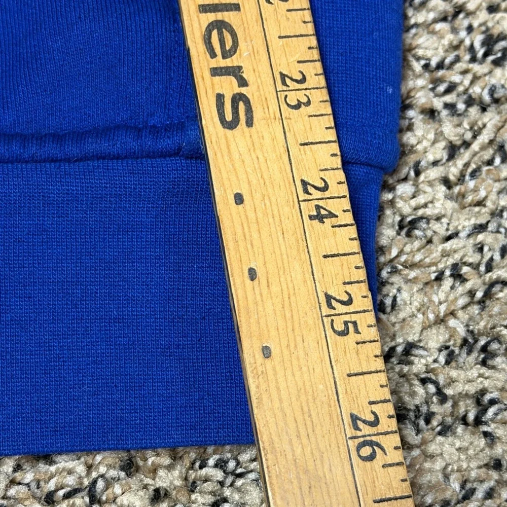Polo Ralph Lauren Blue Full Zip Track Jacket Black Stripe Men's M Repaired‎